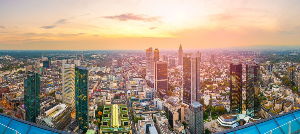 Frankfurt, Germany Cityscape